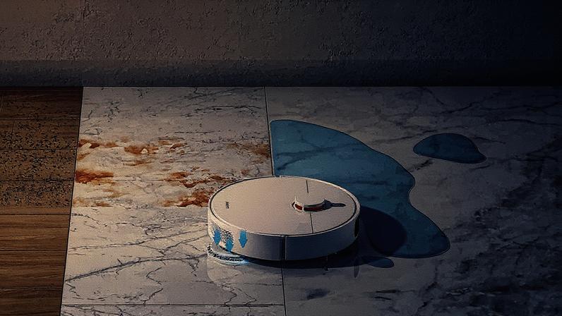 Aspirador robô Xiaomi S10+ realiza funções de varrição, aspiração e passagem de pano (Foto: Reprodução)