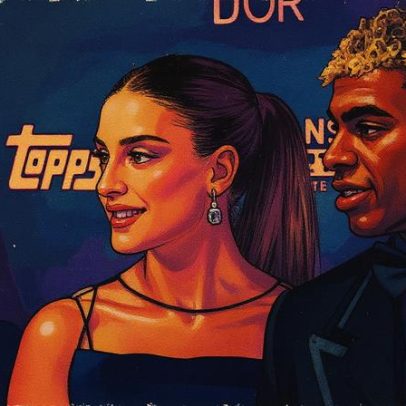 Alexia Putellas revela mensagem oculta em vestido na gala do Balão de Ouro