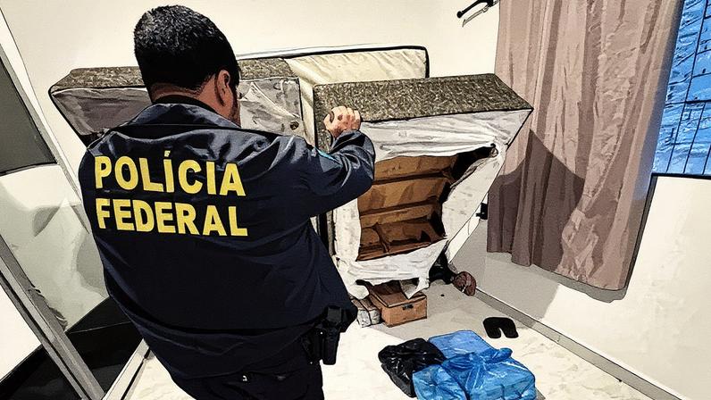 Operação realizada em Uberaba e Centralina (Foto: Reprodução)