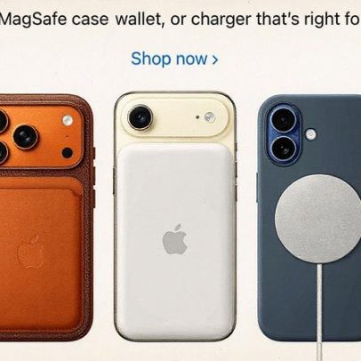 Apple lança bateria MagSafe exclusiva para o novo iPhone Air