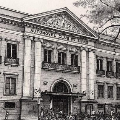 Novo projeto é apresentado para o edifício do Automóvel Clube na Rua do Passeio