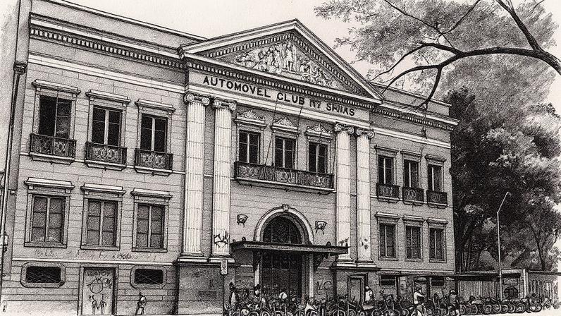 Sede do antigo Automóvel Clube do Brasil (Foto: Reprodução)