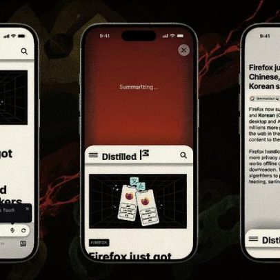 Firefox lança recurso de resumo por movimento em iPhones
