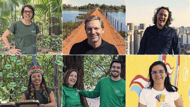 Finalistas do Prêmio Empreendedor Social 2025 na plataforma MobilizAção (Foto: Reprodução)
