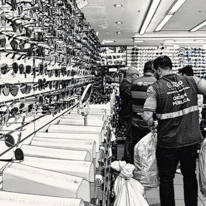 Seop apreende 50 mil óculos irregulares que seriam vendidos nas praias do Rio