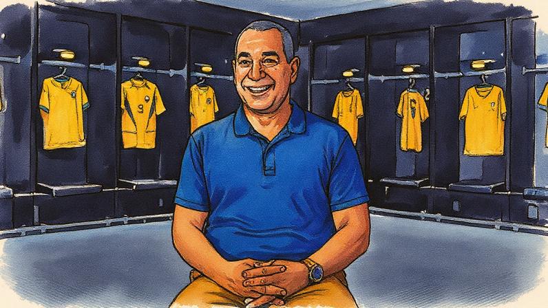 Zinho foi um dos entrevistados para especial sobre a carreira de Dunga (Foto: Reprodução)