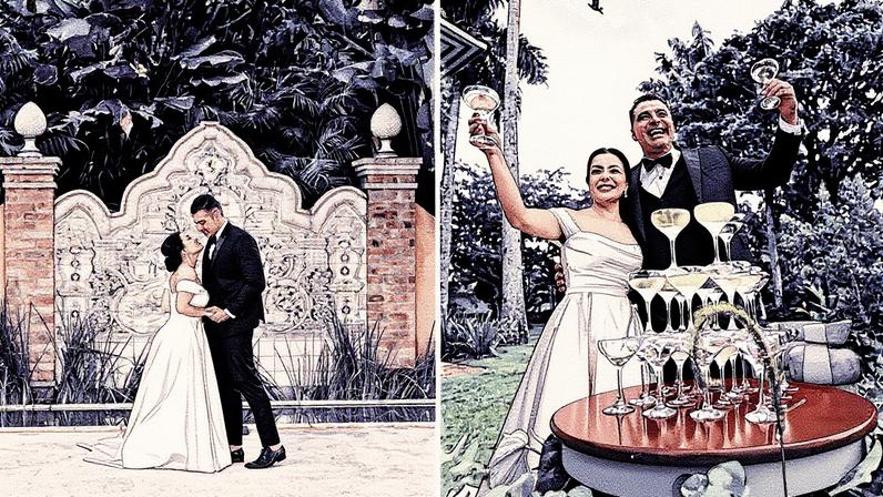 Li Martins e JP Mantovani se casaram em junho deste ano (Foto: Reprodução)