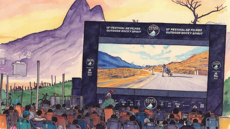 Festival de cinema ao ar livre ocorre na Praia de Ipanema em sua 15ª edição (Foto: Reprodução)