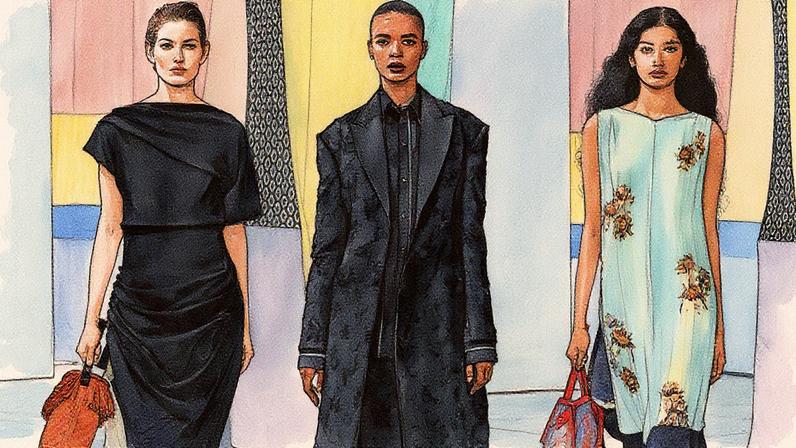 Proenza Schouler apresenta coleção de verão 2026 em Nova York (Foto: Reprodução)