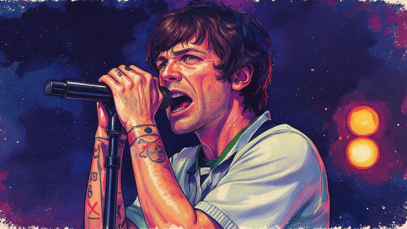 Louis Tomlinson se apresenta em show no Uruguai (Foto: Reprodução)