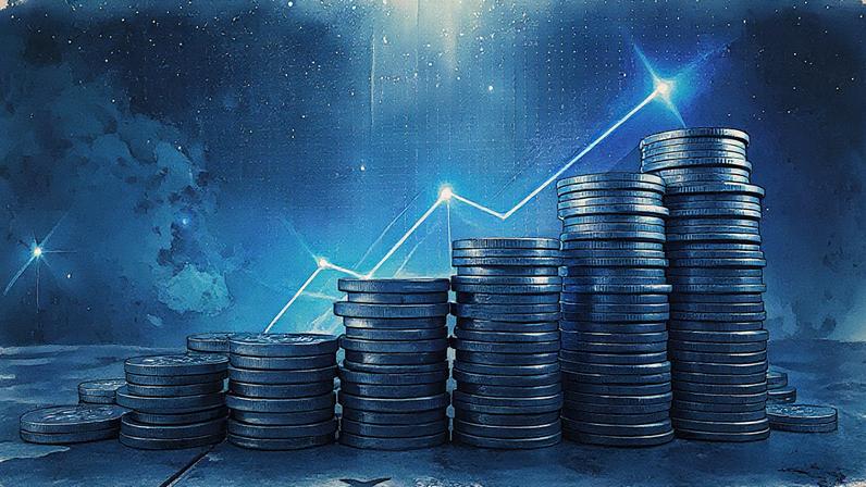 Gráfico diário com dados financeiros apresentado por Nelogica (Foto: Reprodução)