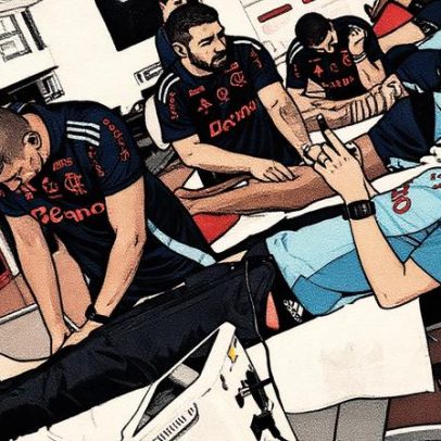 Flamengo intensifica preparação para duelo contra o Estudiantes com Jorginho disponível