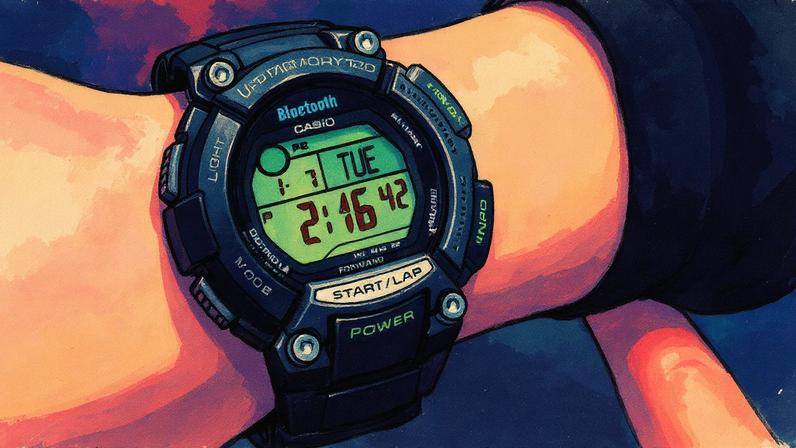 Relógio Casio ganha versão inteligente com o modelo Ollee Watch One (Foto: Reprodução)