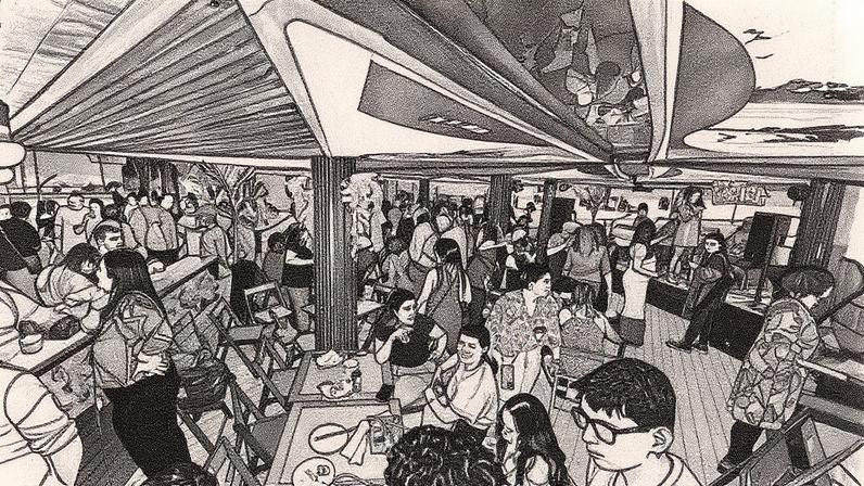 Quiosque Coisas de Bamba, localizado em Copacabana, participa de uma iniciativa criada por Bruno de Paula (Foto: Reprodução)