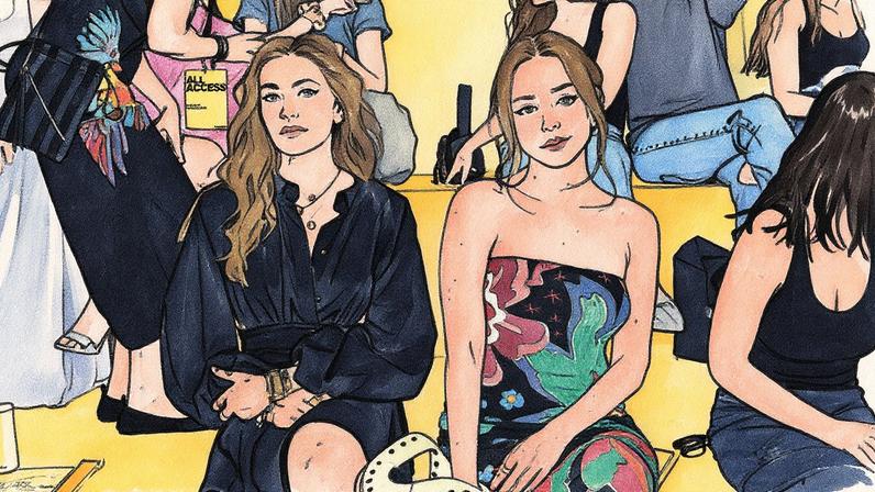 Paris Jackson e Ester Expósito participam do desfile da Desigual em Barcelona, onde a tensão foi destaque (Foto: Reprodução)