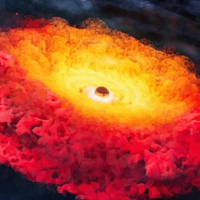 Cientistas identificam buraco negro mais antigo, surgido 500 milhões de anos após o Big Bang