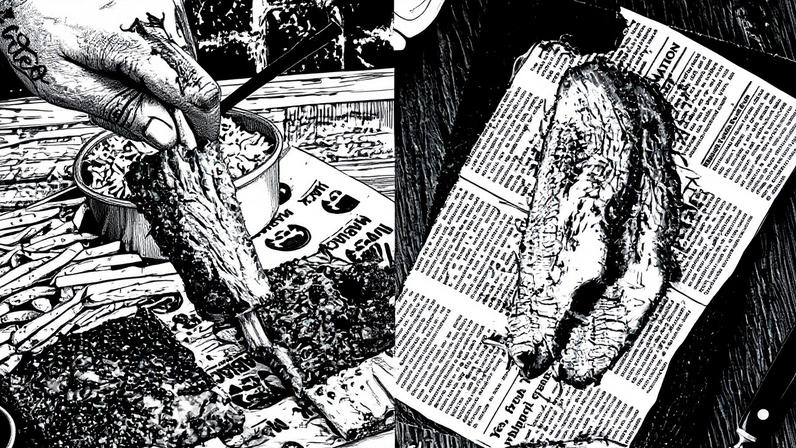 Açougueiro que vendia churrasco na garagem agora fatura R$ 300 mil por mês (Foto: Reprodução)