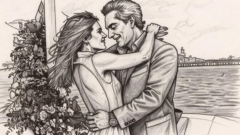 Casamento de Marco Aurélio e Leila (Foto: Reprodução)