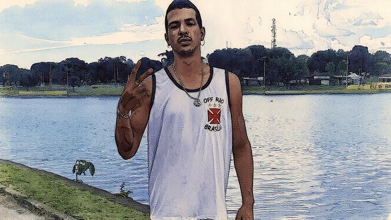 Torcedor do Vasco, Eumar Vaz, foi morto por torcedores do Flamengo no Distrito Federal (Foto: Reprodução)