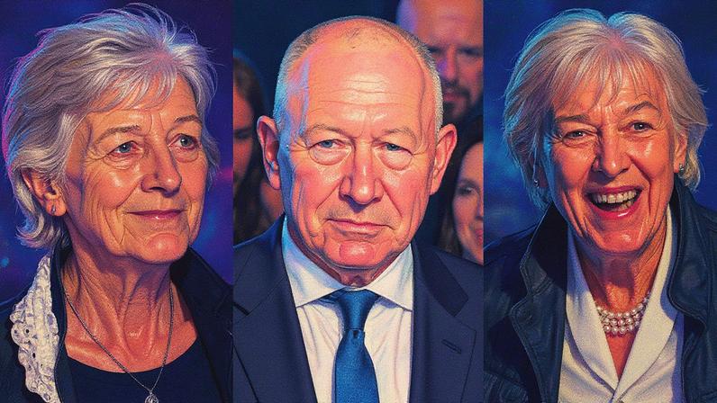 Candidatos à presidência da Irlanda, Catherine Connolly, Jim Gavin e Heather Humphreys, posam para foto (Foto: Reprodução)