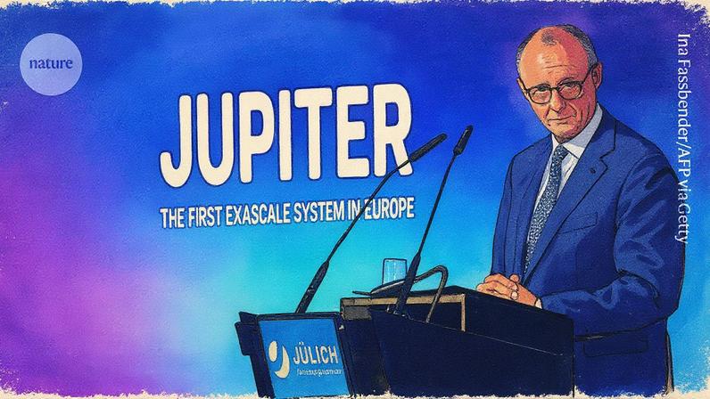 Chanceler alemão Friedrich Merz inaugura o supercomputador europeu JUPITER em 5 de setembro (Foto: Reprodução)