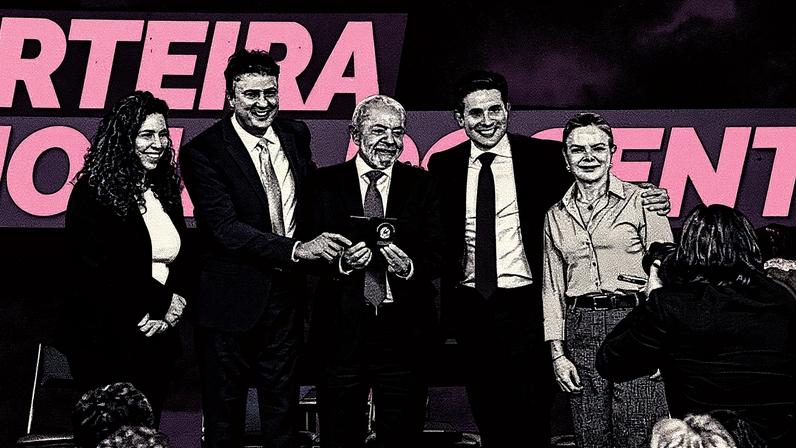 Presidente Luiz Inácio Lula da Silva aprova a criação da Carteira Nacional Docente do Brasil (CNDB) (Foto: Reprodução)