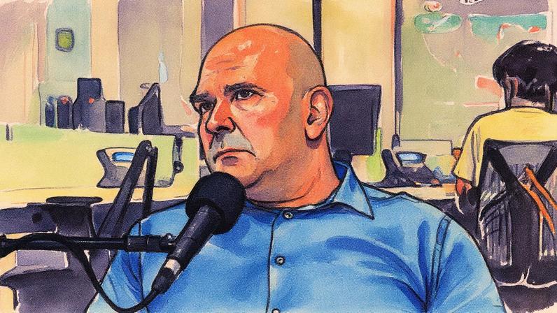 Carlos Leiria é o convidado do 'Toca e Passa' (Foto: Reprodução)