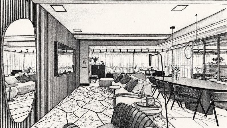 Espelhos são utilizados como elementos de cura energética no Feng Shui (Foto: Reprodução)