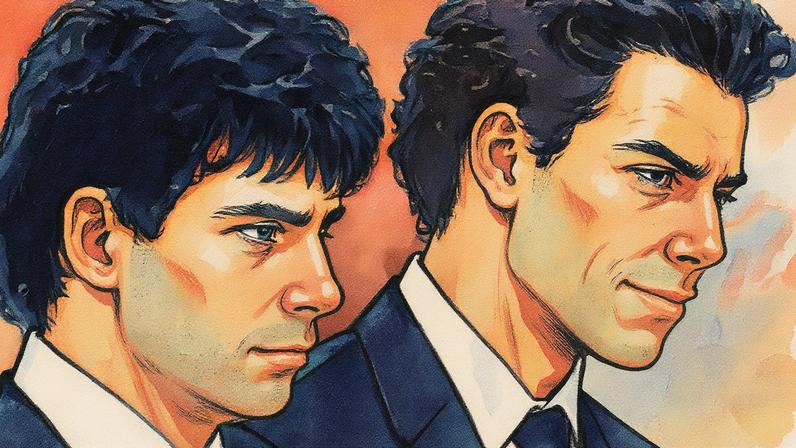 Irmãos Menendez em uma foto (Foto: Reprodução)