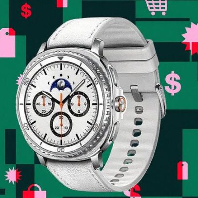 Galaxy Watch 8 Classic tem desconto de R$ 140 e se aproxima do modelo padrão