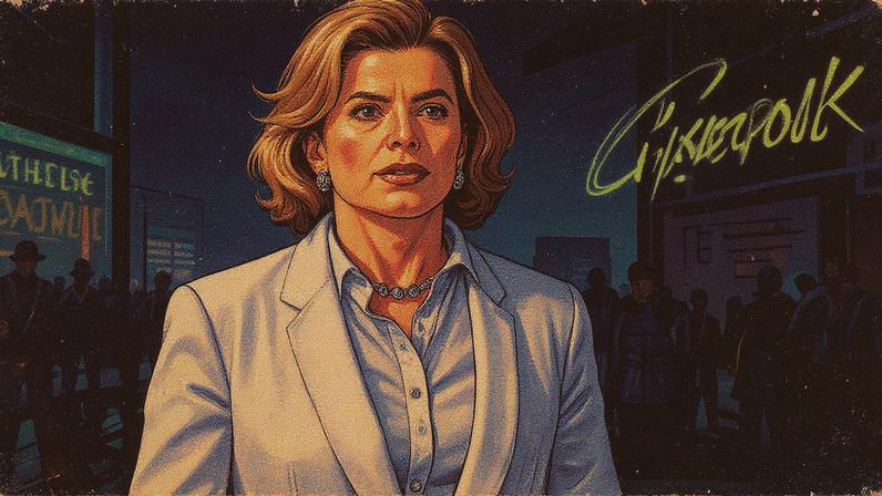 Odete Roitman, personagem interpretada por Débora Bloch, em cena (Foto: Reprodução)