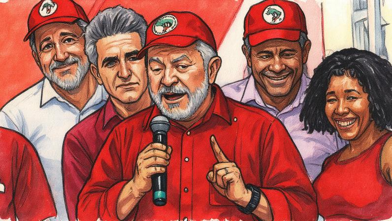 Presidente Lula participa de seminário em comemoração aos 30 anos do MST (Foto: Reprodução)