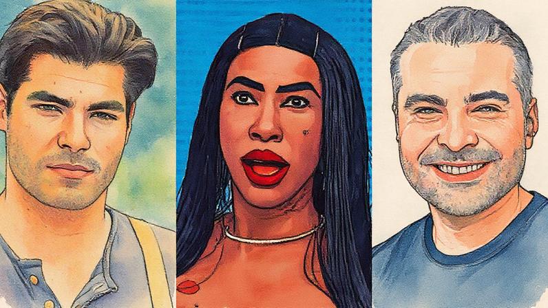 Inês Brasil confunde JP Mantovani com Thiago Lacerda e lamenta a morte (Foto: Reprodução)