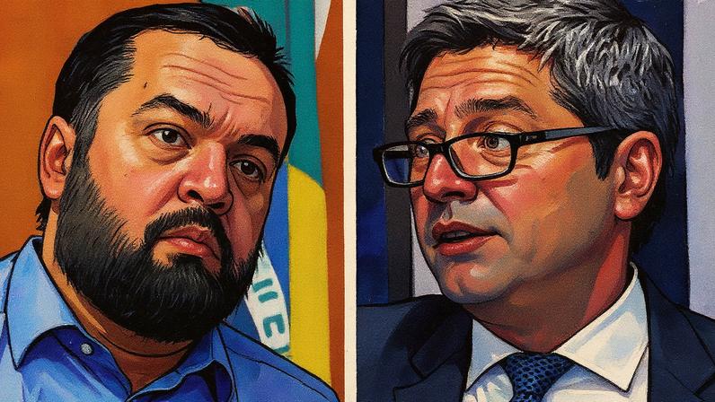 Governador Cláudio Castro e senador Carlos Portinho em evento (Foto: Reprodução)