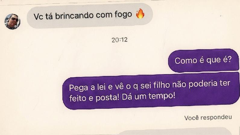 Vereadora denuncia ter sido ameaçada por pai de homem preso após agressão à namorada (Foto: Reprodução)