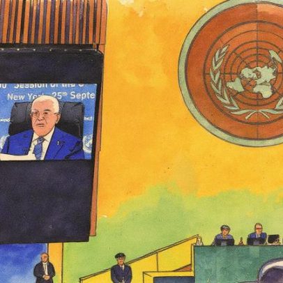 Presidente palestino afirma que paz é impossível sem um Estado da Palestina