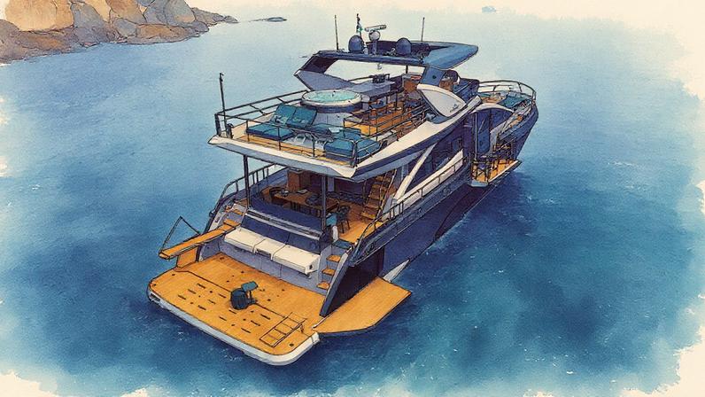 Estaleiro Intermarine apresenta embarcação de 25 metros no Boat Show 2025 (Foto: Reprodução)