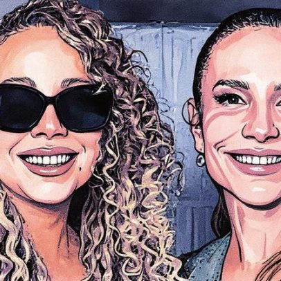 Ivete Sangalo compartilha vídeo com Mariah Carey nos bastidores do The Town