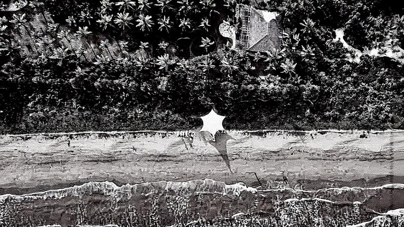 Propriedade em disputa na Praia dos Nativos, em Trancoso, na Bahia (Foto: Reprodução)