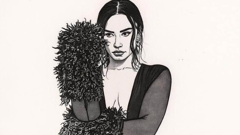 Álbum 'It's Not That Deep' de Demi Lovato tem data de lançamento e arte de capa caótica anunciadas (Foto: Reprodução)