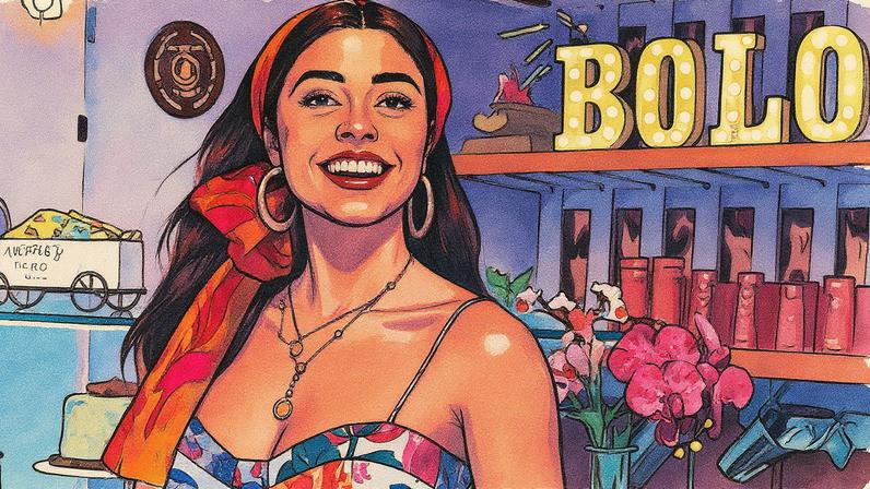 Juliana Paes interpreta Maria da Paz em 'A Dona do Pedaço' antes de receber diagnóstico (Foto: Reprodução)