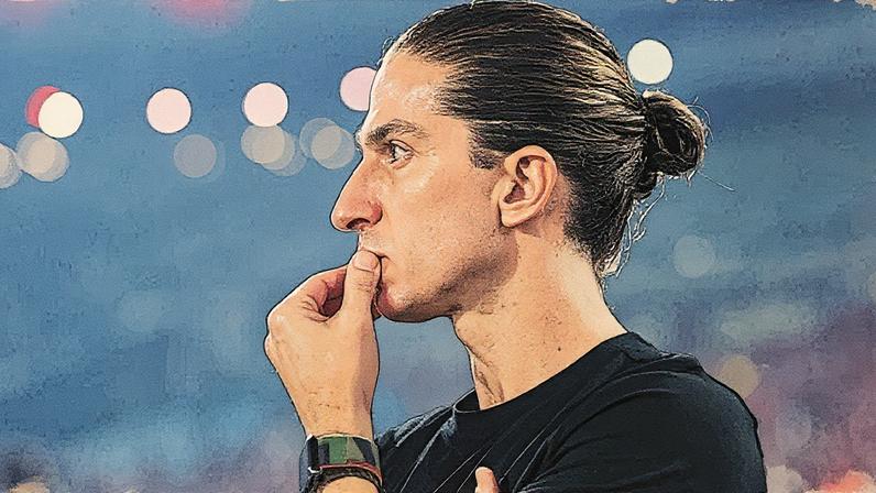 Filipe Luís em ação durante partida do Flamengo (Foto: Reprodução)