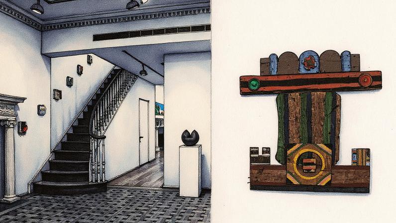 Exibição da instalação "Em Tributo a Jack Tilton: Uma Seleção de 35 Anos" na Tilton Gallery, em Nova York, 2018 (Foto: Reprodução)