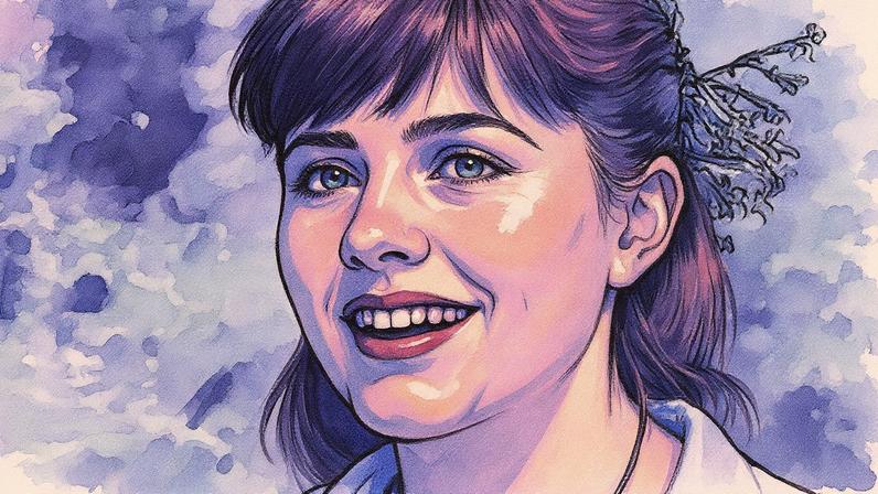 Rejane Goulart em cena da novela 'A viagem' (Foto: Reprodução)