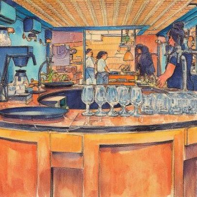 Lita se destaca como bar de espera que conquistou seu próprio charme e vida