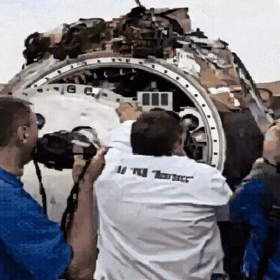 'Arca de Noé' russa retorna à Terra após 30 dias com 1,5 mil moscas e 75 camundongos