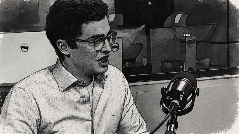 Homem de terno é o partner de Investment Banking da XP, Pedro Freitas (Foto: Reprodução)