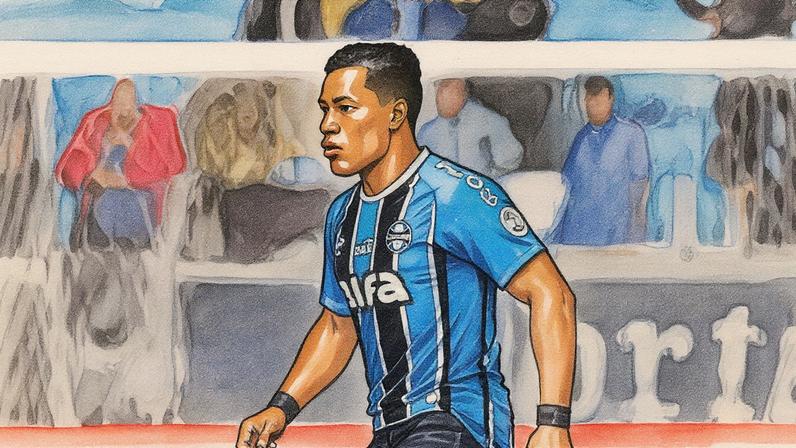 Marlon, jogador do Grêmio (Foto: Reprodução)