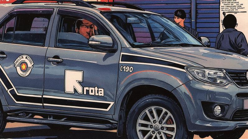 Viatura da Rota da Polícia Militar de São Paulo em 2015, ano em que 14 agentes do grupo de elite foram absolvidos após a morte de dois homens em suposto confronto (Foto: Reprodução)