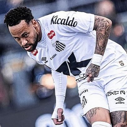 Neymar e Ganso protagonizam discussão acalorada em Santos x Fluminense